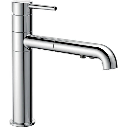 Delta Trinsic Pull Out Kitchen Faucet 4159-DST - Plumbing Market