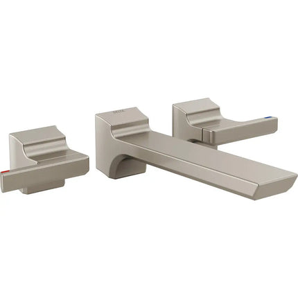 Delta Two Handle Wall Mounted Faucettrim T3599LF-SS-PR-WL - Plumbing Market