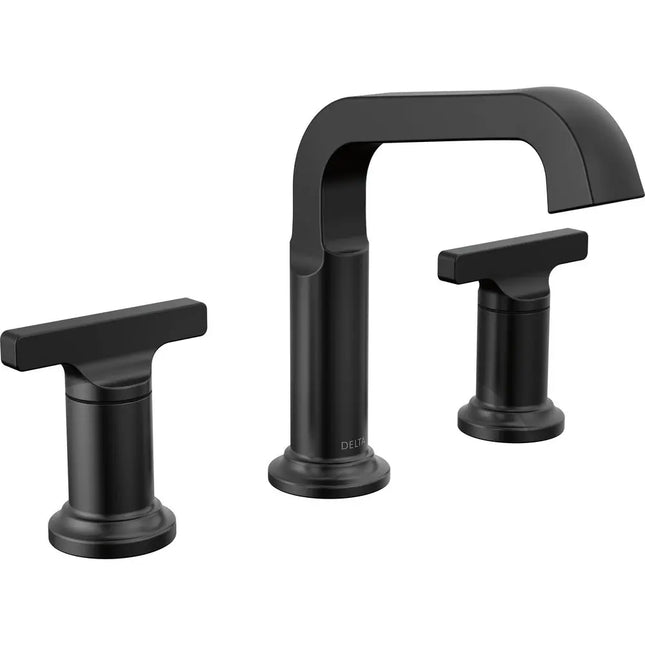 Delta Two Handle Widespread Bathroom Faucet 35587-BL-DST - Plumbing Market