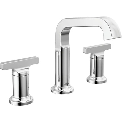 Delta Two Handle Widespread Bathroom Faucet 35587-PR-DST - Plumbing Market