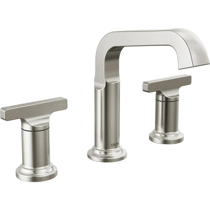 Delta Two Handle Widespread Bathroom Faucet 35587-SS-PR-DST - Plumbing Market