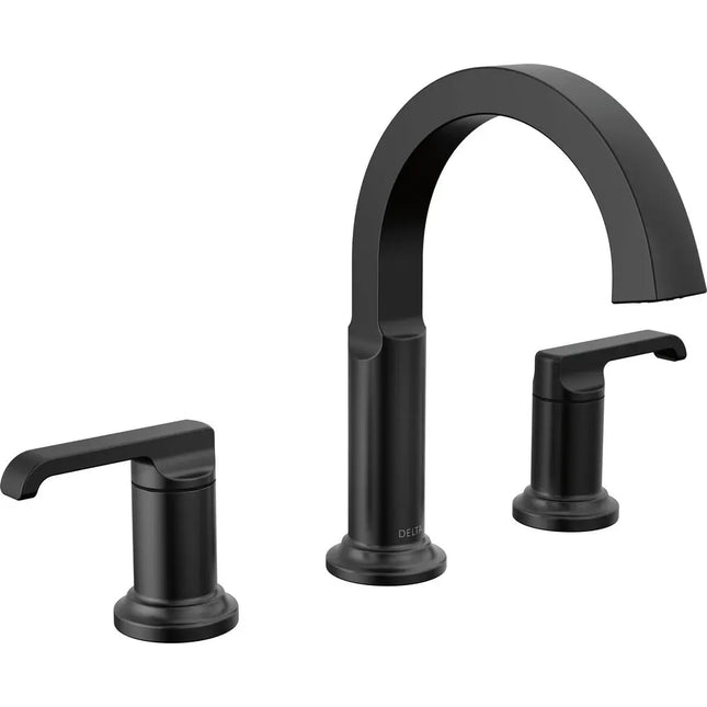 Delta Two Handle Widespread Bathroom Faucet 35588-BL-DST - Plumbing Market