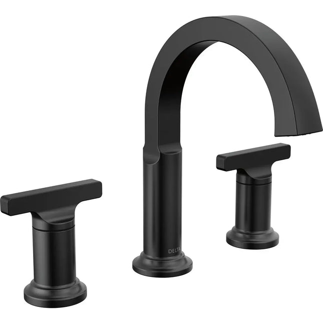 Delta Two Handle Widespread Bathroom Faucet 355887-BL-DST - Plumbing Market