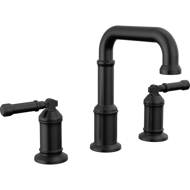 Delta Two Handle Widespread Bathroom Faucet 3584-BL-DST - Plumbing Market