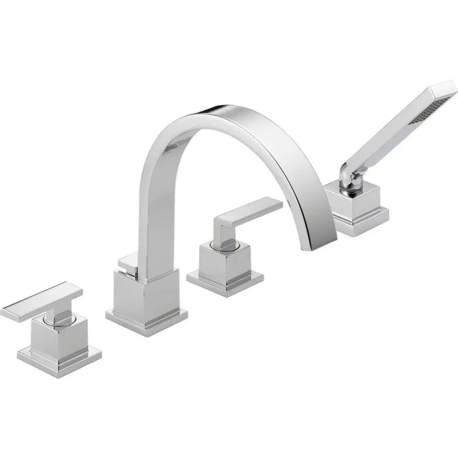 Delta Vero: Roman Tub With Handshower Trim T4753 - Plumbing Market