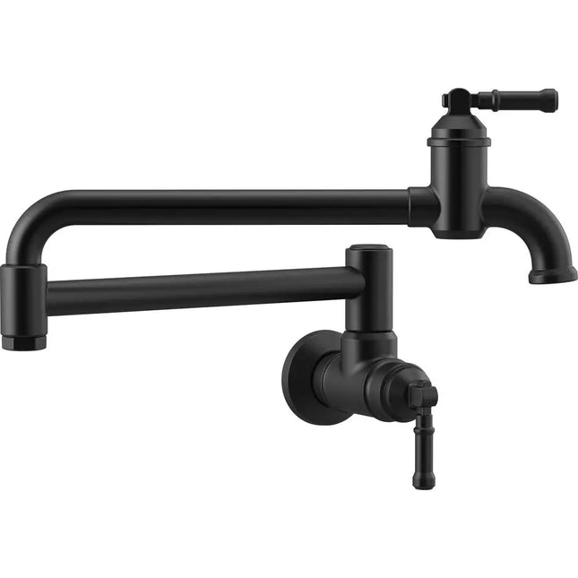 Delta Wall-Mount Pot Filler 2L 1190LFL-BL - Plumbing Market