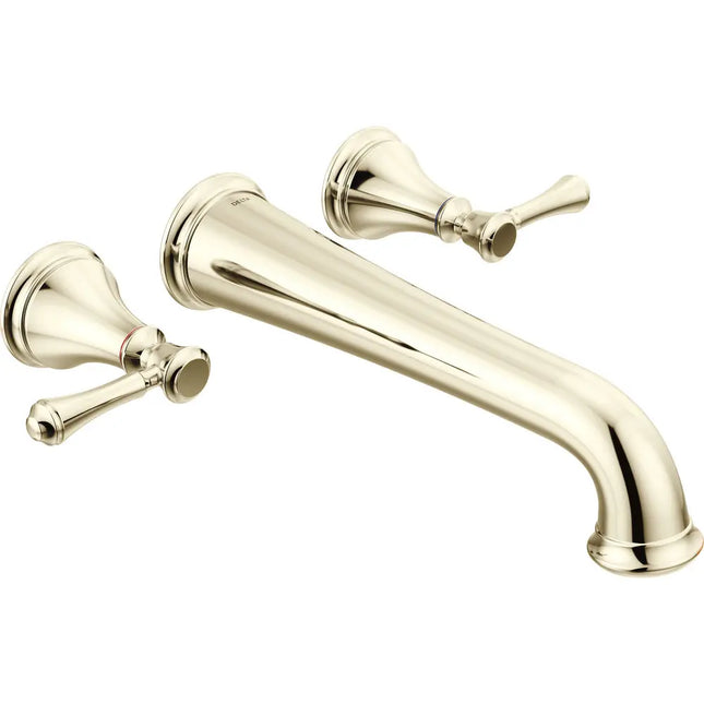 Delta Wall Mount Tub Filler Faucet Trim 2L T5797-PNWL - Plumbing Market