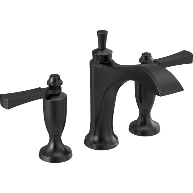 Delta Widespread Bathroom Faucet 3556-BLMPU-DST - Plumbing Market