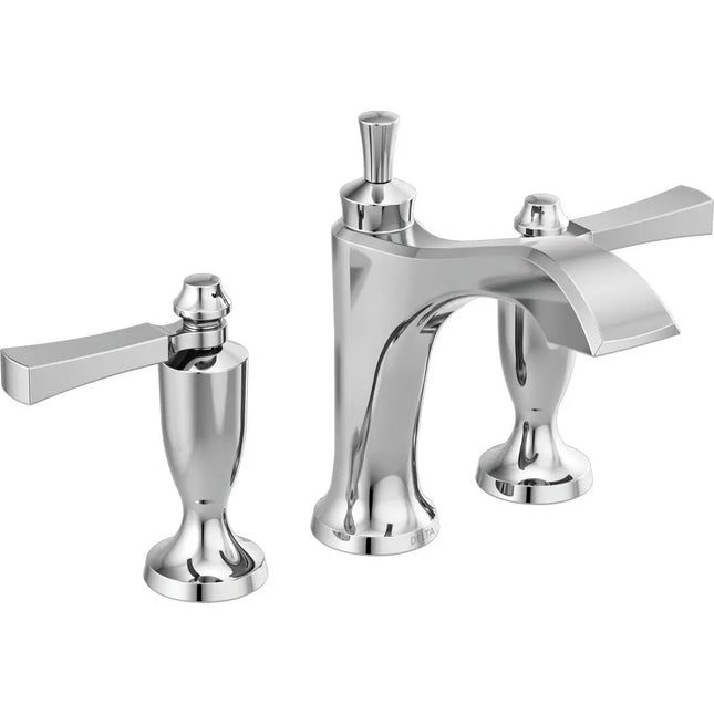 Delta Widespread Bathroom Faucet 3556-MPU-DST - Plumbing Market