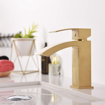 Kodaen Satro Single Hole Bathroom Faucet Solid Brass Kodaen