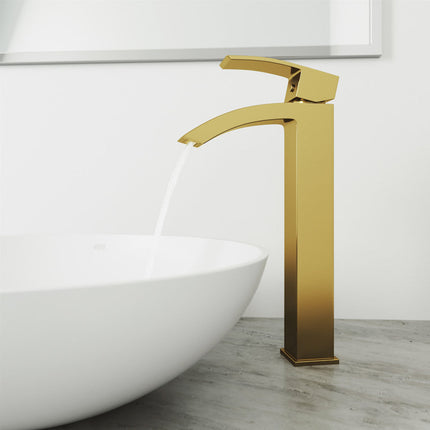 Kodaen Satro Vessel Sink Bathroom Faucet Solid Brass Kodaen