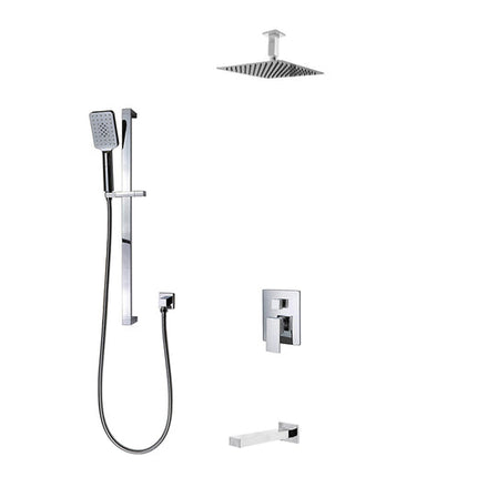 Kodaen Madison Three Way Pressure Balanced Shower System - Kit 1 Plumbing Market