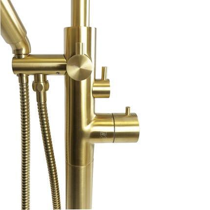 Kodaen Elegante Freestanding Thermostatic Tub Filler Solid Brass Kodaen