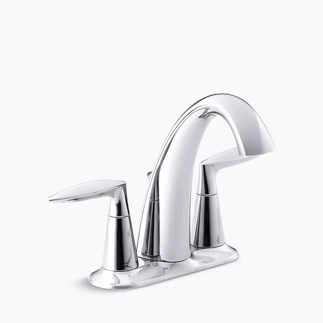 Kohler Alteo Centerset bathroom sink faucet, 1.2 gpm K-45100-4-CP - Plumbing Market