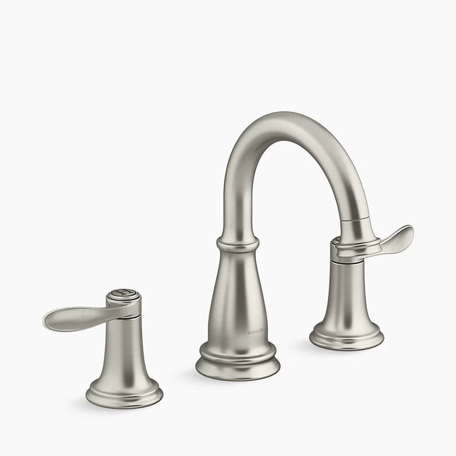 Kohler Bellera Widespread bathroom sink faucet, 0.5 gpm K-27380-4N-BN - Plumbing Market