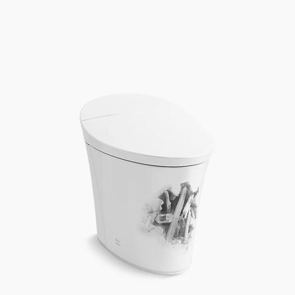 Kohler Landshapes by Daniel Arsham One-piece elongated smart toilet, dual-flush K-5401-DA-0 - Plumbing Market