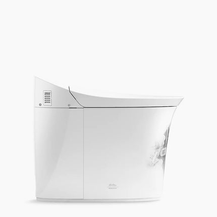 Kohler Landshapes by Daniel Arsham One-piece elongated smart toilet, dual-flush K-5401-DA-0 - Plumbing Market