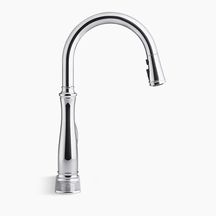 Kohler Bellera Touchless pull-down kitchen sink faucet with three-function sprayhead K-29108-VS - Plumbing Market