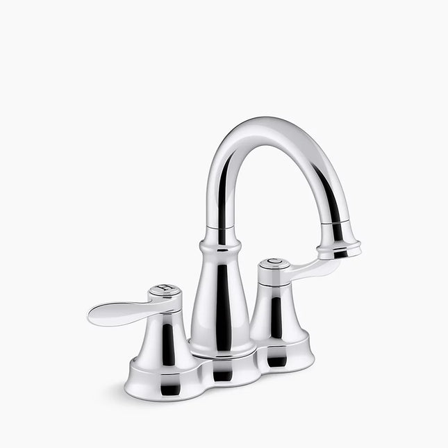 Kohler Bellera Centerset bathroom sink faucet, 1.2 gpm K-27378-4-CP - Plumbing Market