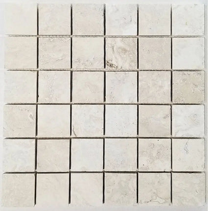 Zuuz Tile 2x2 Saturnia Travertine F/H - Plumbing Market