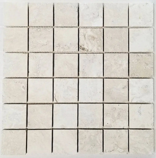 Zuuz Tile 2x2 Saturnia Travertine F/H - Plumbing Market