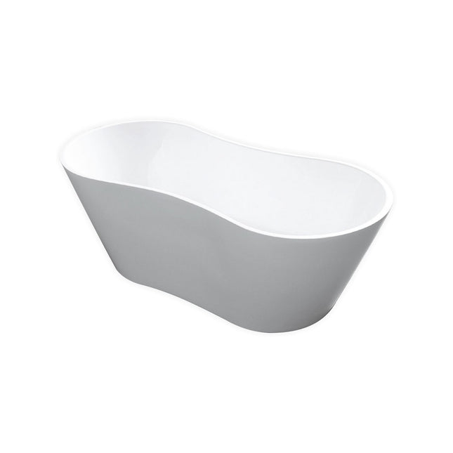 Kube Bath Onde 66" Free Standing Bathtub Kube Bath