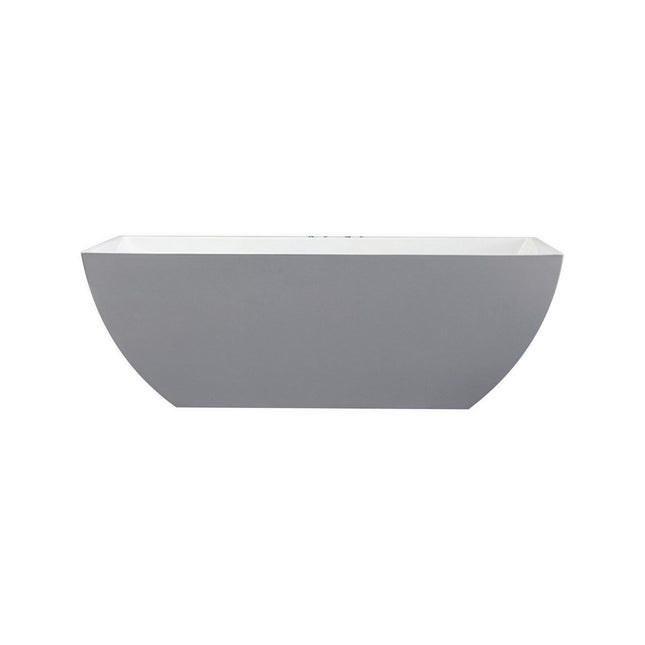 Kube Bath Contemporanea 67″ Free Standing Bathtub Kube Bath