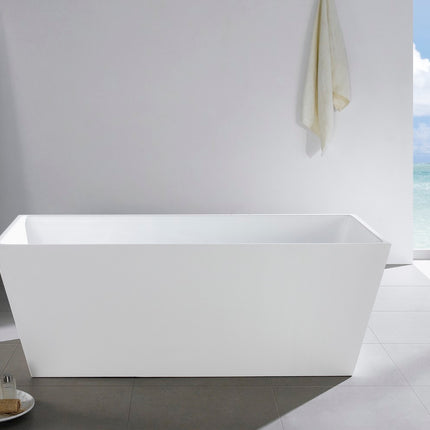 Kube Bath Squadra 59″ Free Standing Bathtub Kube Bath