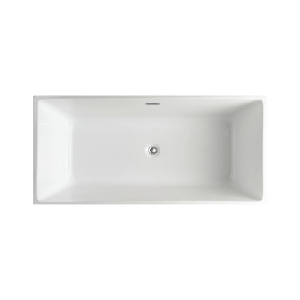 Kube Bath Squadra 59″ Free Standing Bathtub Kube Bath