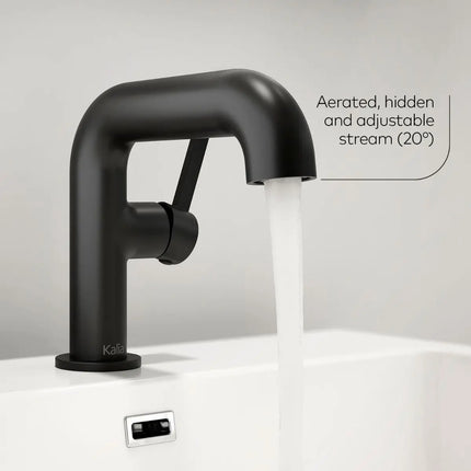 Kalia Basico Single Hole Bathroom Faucet With Pop Up Drain - Plumbing Market