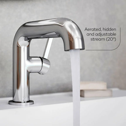 Kalia Basico Single Hole Bathroom Faucet With Pop Up Drain - Plumbing Market