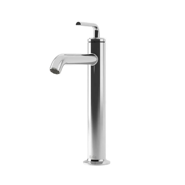 Kalia Cite Single Hole Bathroom Vessel Faucet With Pop Up Drain - Plumbing Market