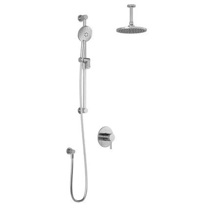 Kalia Preciso TCD1 Aquatonik Coaxial Shower Faucet System With Wallarm - Plumbing Market