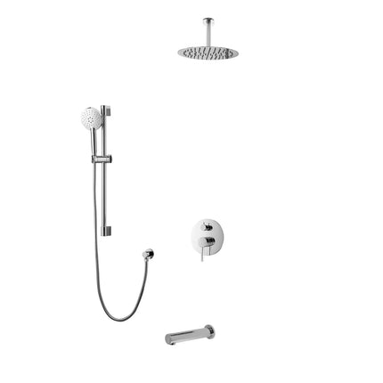 Kodaen Elegante Three Way Pressure Balanced Shower System - Plumbing Market