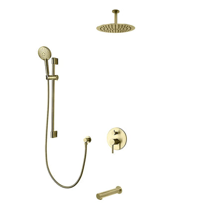 Kodaen Elegante Three Way Pressure Balanced Shower System - Plumbing Market