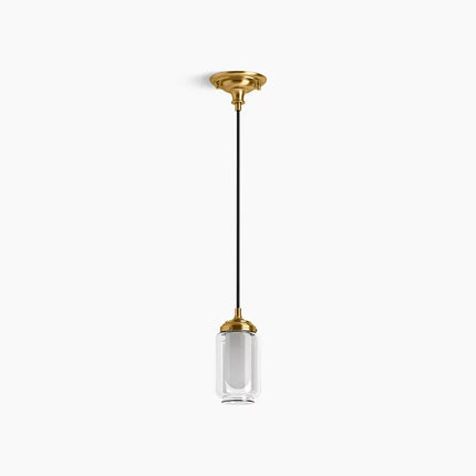 Kohler Artifacts 1 Light Pendant 22653-PE01-2GL - Plumbing Market