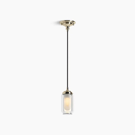 Kohler Artifacts 1 Light Pendant 22653-PE01-AFL - Plumbing Market