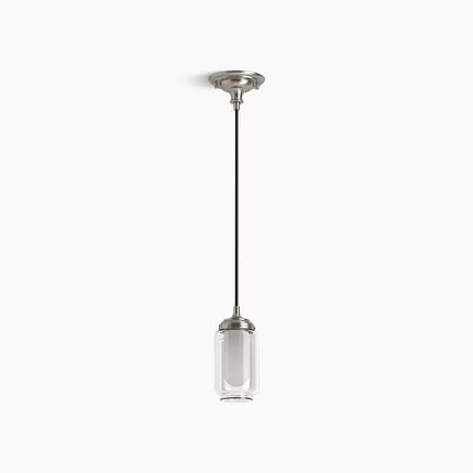 Kohler Artifacts 1 Light Pendant 22653-PE01-BNL - Plumbing Market