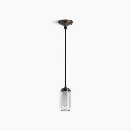 Kohler Artifacts 1 Light Pendant 22653-PE01-BZL - Plumbing Market