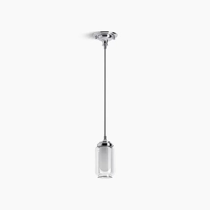 Kohler Artifacts 1 Light Pendant 22653-PE01-CPL - Plumbing Market