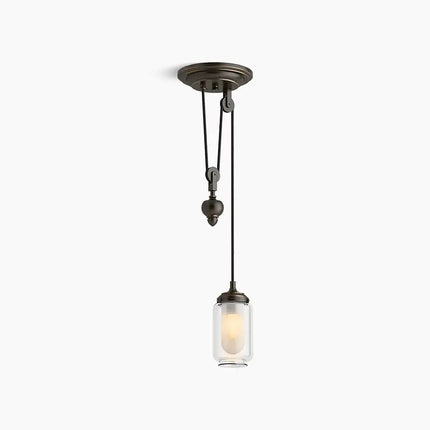 Kohler Artifacts 1 Light Pendant - Adjustable 22654-PE01-BZL - Plumbing Market