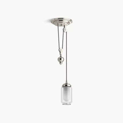 Kohler Artifacts 1 Light Pendant - Adjustable 22654-PE01-SNL - Plumbing Market