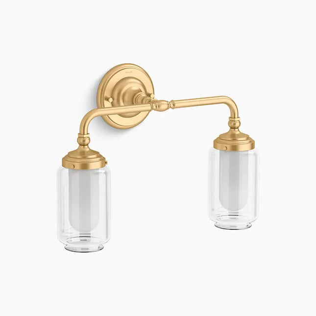 Kohler Artifacts Double Sconce 72582-2GL - Plumbing Market