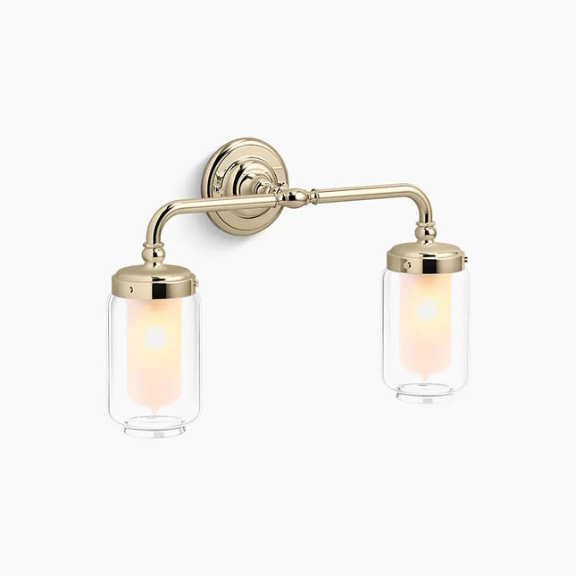 Kohler Artifacts Double Sconce 72582-AFL - Plumbing Market