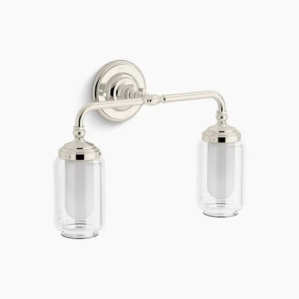 Kohler Artifacts Double Sconce 72582-SNL - Plumbing Market