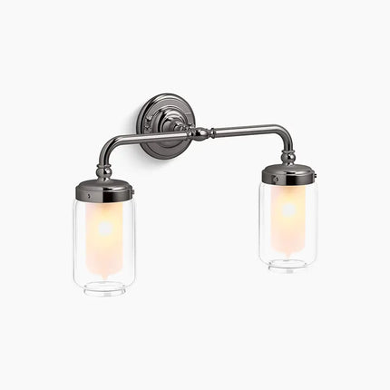 Kohler Artifacts Double Sconce 72582-TTL - Plumbing Market