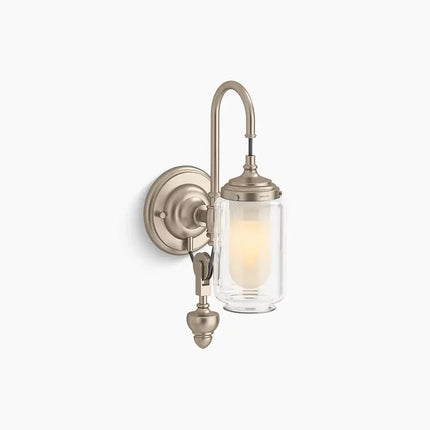 Kohler Artifacts Single Adjustable Sconce 72581-BVL - Plumbing Market