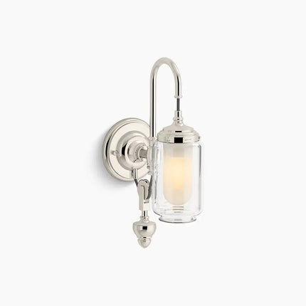 Kohler Artifacts Single Adjustable Sconce 72581-SNL - Plumbing Market