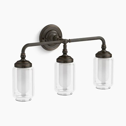 Kohler Artifacts Triple Sconce 32806-SC03-BZL - Plumbing Market