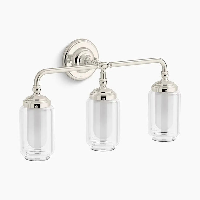 Kohler Artifacts Triple Sconce 32806-SC03-SNL - Plumbing Market